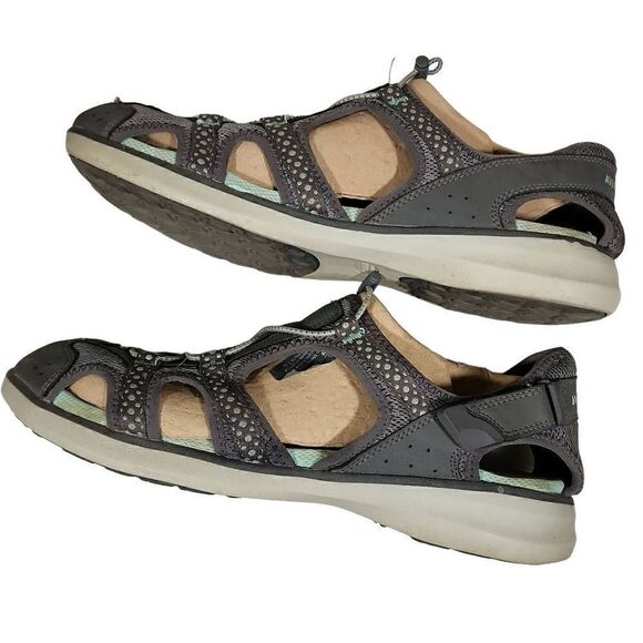 Dr Scholl's Women's Gray Close Toe Cruising Fisherman Sport Sandals Size 10 - Picture 3 of 10